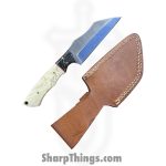 Silverline USA - SS003 - Skinner - Fixed Blade Knife - J2 Polished Reverse Tanto - G10 - Black|White - Image 9