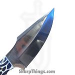 Silverline USA - SS004 - Skinner - Fixed Blade Knife - J2 Polished Clip Point - Wood - Brown|Black|White - Image 3