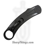 VOC - WNS-AT15-1 - Karambit - OTF Auto - Stainless Two Tone Karambit - Carbon Fiber - Black - Image 5