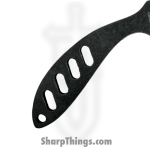 VOC - YC-9114 - Neck Knife - Fixed Blade Knife - 3Cr13 SS Stonewash Karambit - G10 - Natural - Image 4