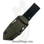 Benchmade - 15650-COMBO - Slipridge Fixed Combo - Fixed Blade Knife - CPM MagnaCut Satin Drop Point - Stabilized Wood - Brown - Image 3
