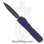 Microtech - 11224-10APPU - Ultratech Gen IV - OTF Auto - M390 Apocalyptic Dagger - Aluminum - Purple