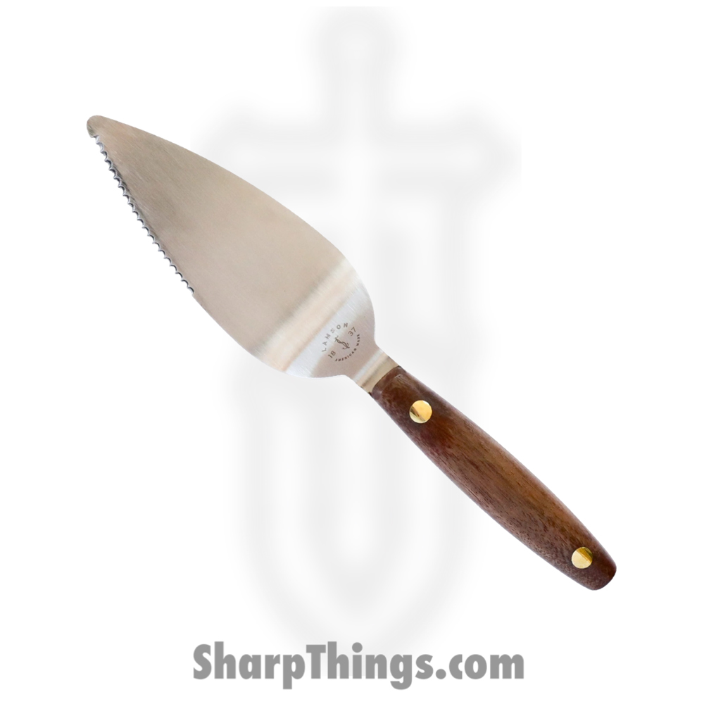 09cef267-b670-4538-bd65-0d7fdebadfe2_56538_1.jpg Lamson - 56538 - 4" Vintage Pie/Cake Server with Serrated Edge - Image 1
