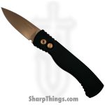 ProTech - T203-RG - Tactical Response 2 - Automatic Knife - CPM MagnaCut Coated Spear Point - Aluminum - Rose Gold/Black