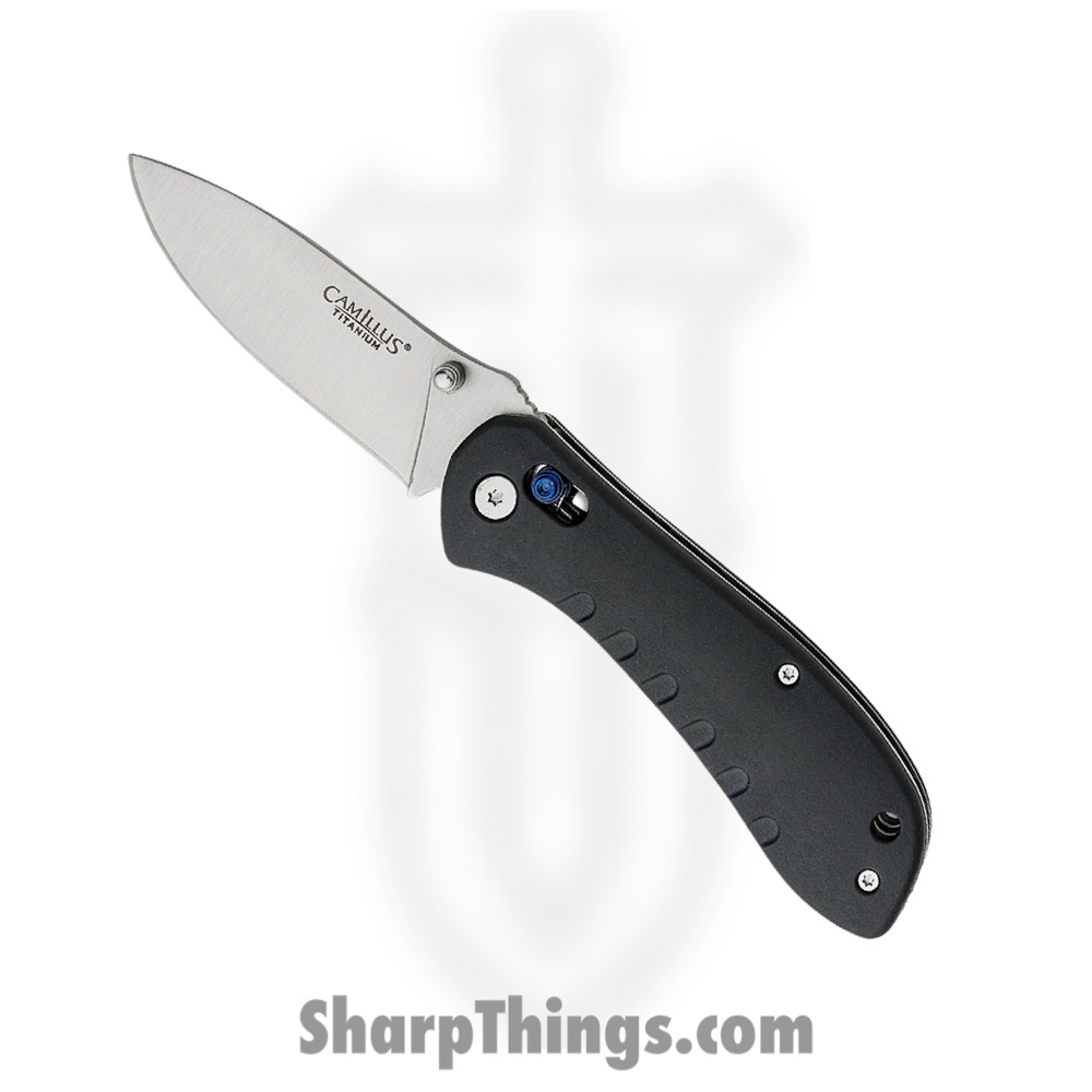 16a94f75-9205-4a28-9eec-e01f6ec4e23d_CM19618_1.jpg Camillus - CM19618 - Rovax - Folding Knife - 420 Stainless Satin Drop Point - GFN - Black - Image 1