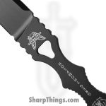 Benchmade - 174BK - SOCP Dagger - Fixed Blade Knife - 440C SS Coated Spear Point - 440C SS - Black - Image 3