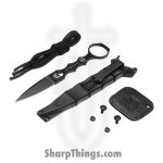 Benchmade - 174BK - SOCP Dagger - Fixed Blade Knife - 440C SS Coated Spear Point - 440C SS - Black - Image 5