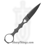 Benchmade - 174GY - SOCP Dagger - Fixed Blade Knife - 440C SS Coated Spear Point - 440C SS - Tungsten Grey - Image 2