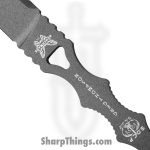Benchmade - 174GY - SOCP Dagger - Fixed Blade Knife - 440C SS Coated Spear Point - 440C SS - Tungsten Grey - Image 3