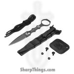 Benchmade - 174GY - SOCP Dagger - Fixed Blade Knife - 440C SS Coated Spear Point - 440C SS - Tungsten Grey - Image 5