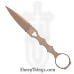 Benchmade - 174SN - SOCP Dagger - Fixed Blade Knife - 440C SS Coated Spear Point - 440C SS - Flat Dark Earth
