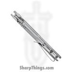 Kershaw - 2049 - Lithium - Folding Knife - 8Cr13MoV Blasted Wharncliffe - Stainless Steel GFN - Gray Black - Image 4