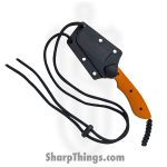 CRKT - 2399 - S.P.I.T. - Fixed Blade Knife - 8Cr13MoV Two Tone Reverse Tanto - G10 - Orange - Image 3