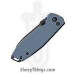 CRKT - 2495G - Squid XM - Folding Knife - D2 Coated Drop Point - G10 - Gray Blue - Image 3