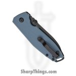 CRKT - 2495G - Squid XM - Folding Knife - D2 Coated Drop Point - G10 - Gray Blue - Image 4