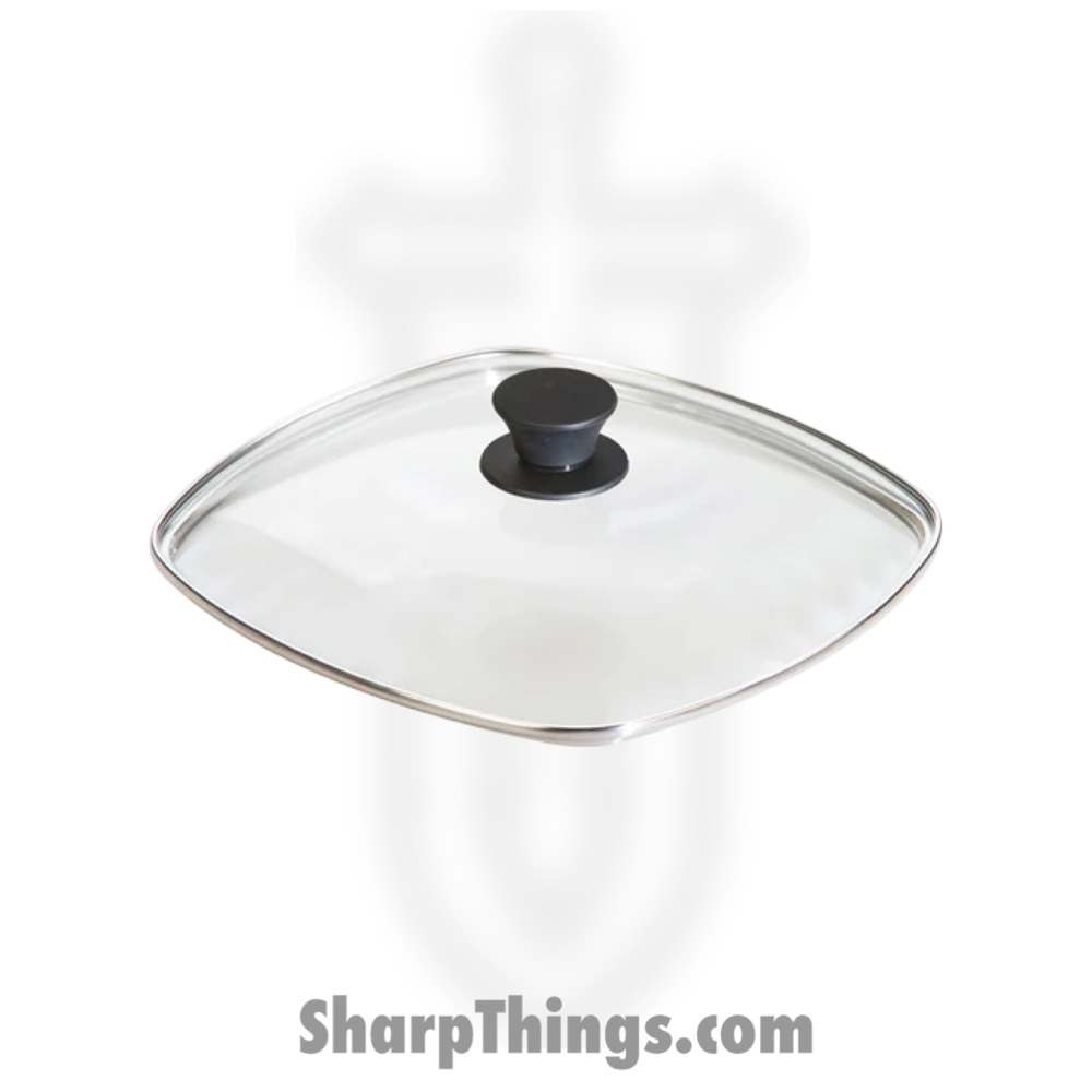 2fa2c7e1-6318-4b3a-8201-c67d30e25dae_GLSQ10_1.jpg Lodge - GLSQ10 - 10.5 Inch Square Tempered Glass Lid - Image 1