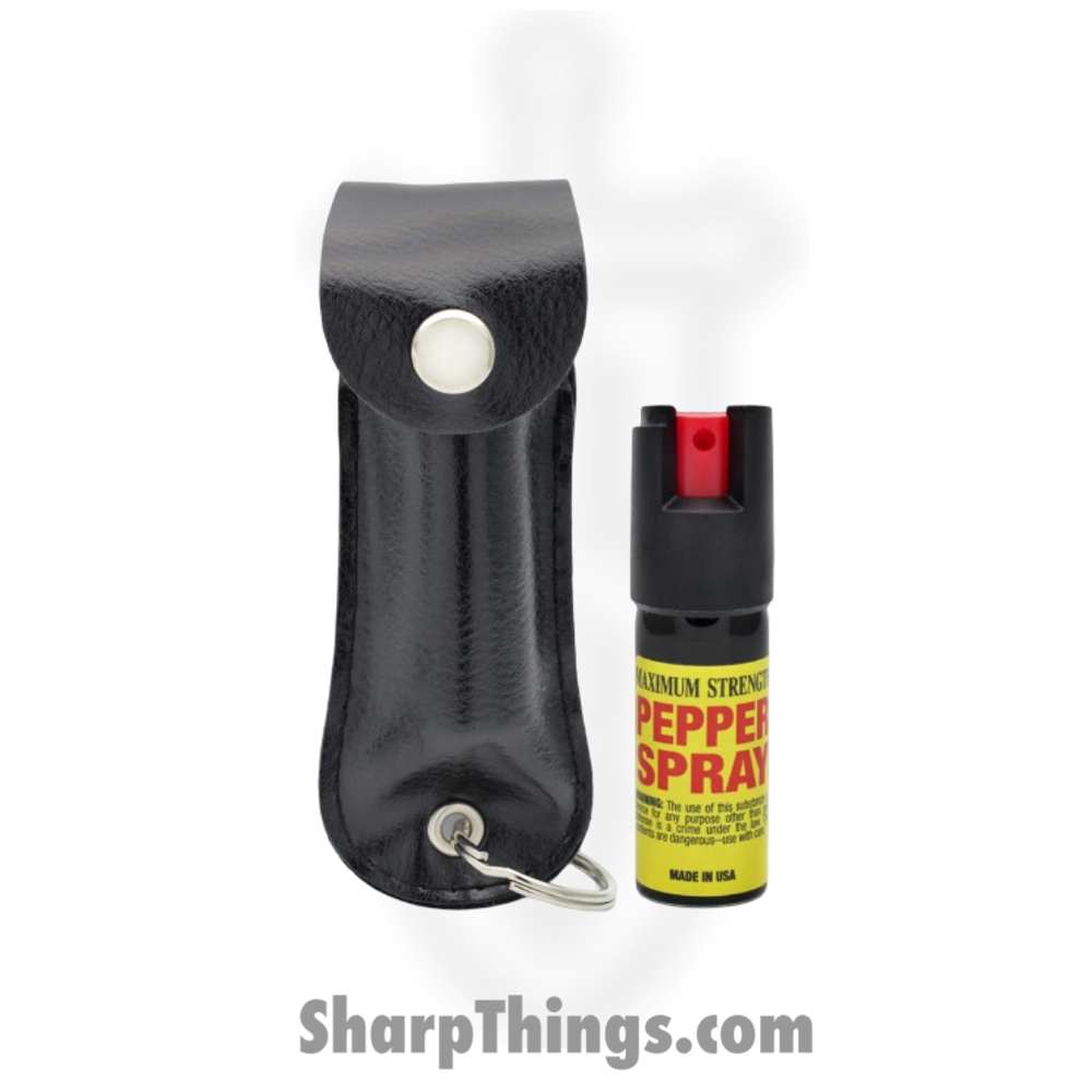 3102c64b-986b-4ffa-81dc-053542b4f449_CH-31BK_1.jpg CHEETAH - CH-31BK - 1/2 ounce Pepper Spray - Black - Image 1