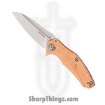 Kershaw - 7006CU - Natrix-Copper - Folding Knife - D2 Stonewash Drop Point - Copper - Copper
