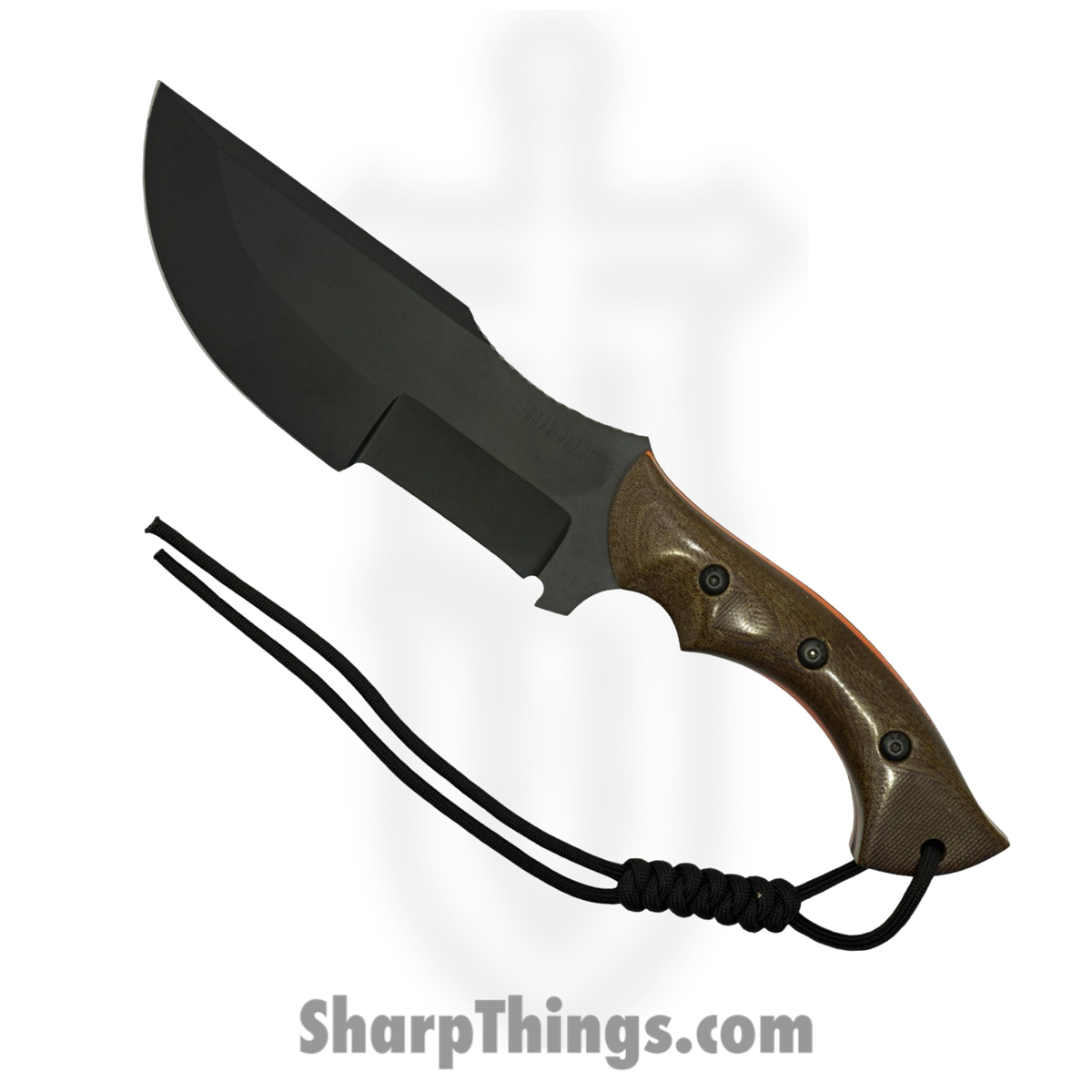 3788ade3-9d21-4450-a31b-82bde6a57a91_CaveTrack12_1.jpg Cave Blades - CaveTrack12 - Tracker 12" - Fixed Blade Knife - 01 Tool Steel Coated - G10 - Brown Orange - Image 1
