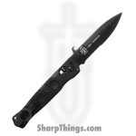 Benchmade - 393SBK - Mini SOCP - Folding Knife - S30V Coated Spear Point - G10 - Black - Image 2