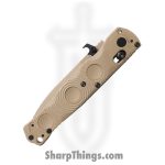 Benchmade - 393SSN-01 - Mini SOCP - Folding Knife - S30V Coated Spear Point - G10 - Desert Tan - Image 3