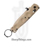 Benchmade - 393SSN-01 - Mini SOCP - Folding Knife - S30V Coated Spear Point - G10 - Desert Tan - Image 4