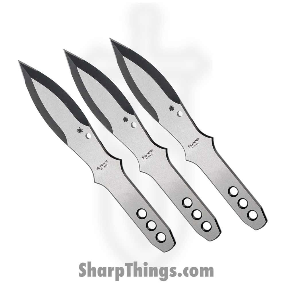 3c2cea6e-4115-4be9-9278-2006653e5215_SCTK01SM_1.jpg Spyderco - SCTK01SM - Spyderthrowers Small - Fixed Blade Knife - 8Cr13MoV - 8Cr13MoV - Silver - Image 1
