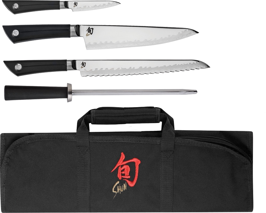 3e2e7115-9e22-4d83-9844-c0d13e2a8be1_KSVBS0499_1.jpg Shun - KSVBS0499 - Sora Five Piece Student Set - Chef's Knives - Image 1