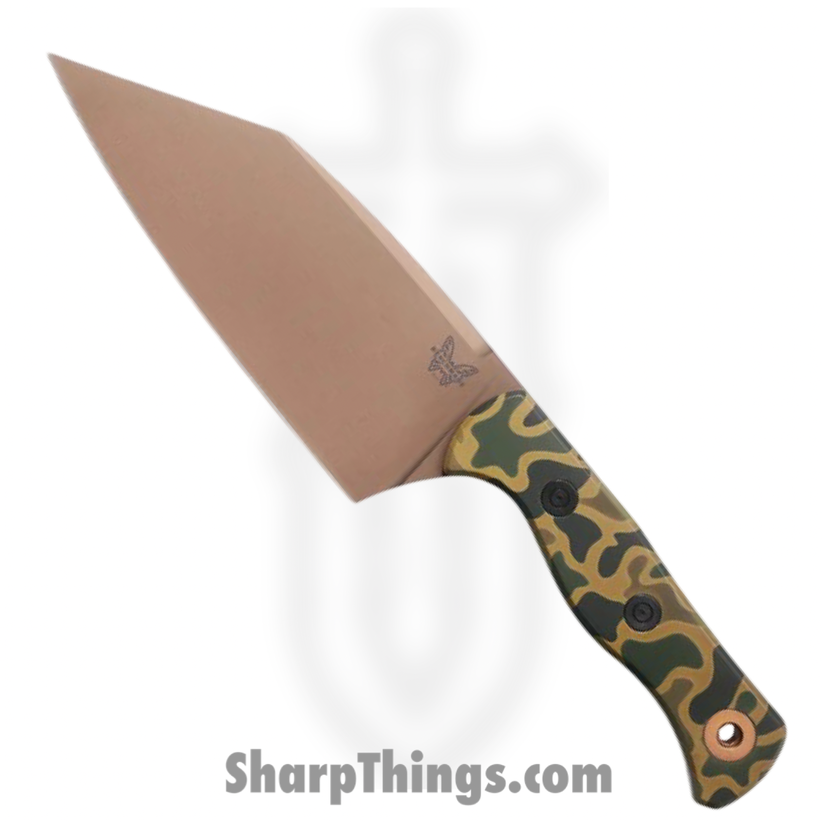 4010FE-261_1.png Benchmade - 4010FE-261 - Limited Edition Station Knife - Fixed Blade Knife - CPM 154 Coated Wharncliffe - Aluminum - Camo - Image 1