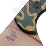 Benchmade - 4010FE-261 - Limited Edition Station Knife - Fixed Blade Knife - CPM 154 Coated Wharncliffe - Aluminum - Camo - Image 2