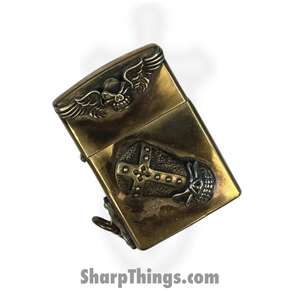 6bd14827-5d43-40ee-99af-1e355b0a9c1c_FHF-LUCKY_1.jpg Full Heart Forge - FHF-LUCKY - Lucky Lighter - Brass - - Image 1