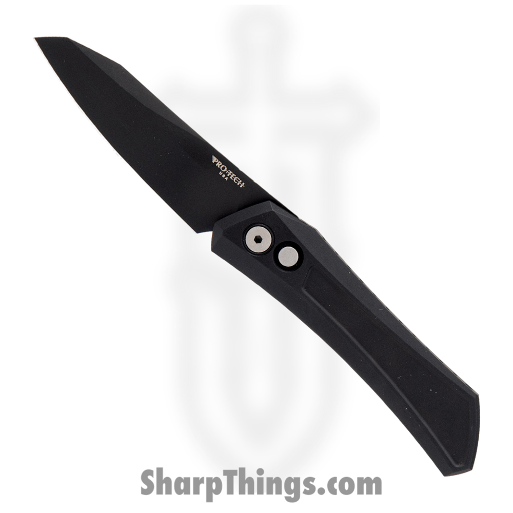 756ceffd-be7c-4ca8-9de7-4e6dc72e6bc7_DS103_1.jpg ProTech - DS103 - Oligarch - Automatic Knife - CPM MagnaCut Black Reverse Tanto - 6061-T6 Aluminum - Black - Image 1