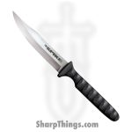 Cold Steel - CS53NBS - Bowie Spike - Fixed Blade Knife - 4116 SS Satin Clip Point - FRP - Black