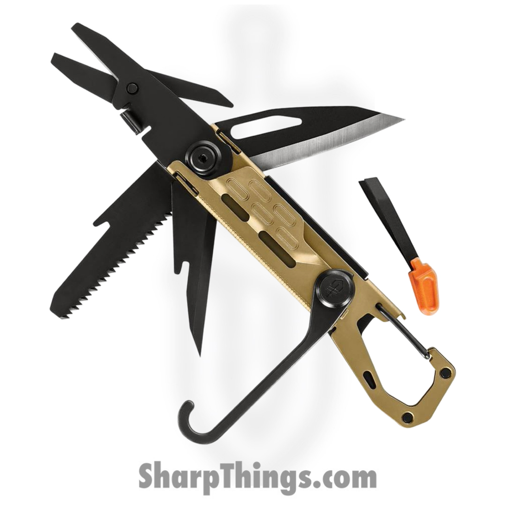 78a39387-c81b-443d-b49a-82887b6ac858_G1744_1.jpg Gerber - G1744 - Stake Out Multi Tool - Coated Multi - Aluminum - Black Gold - Image 1