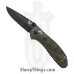 Benchmade - 551BKOD-S30V - Griptilian - Folding Knife - CPM S30V Coated Drop Point - Polymer - Olive Drab
