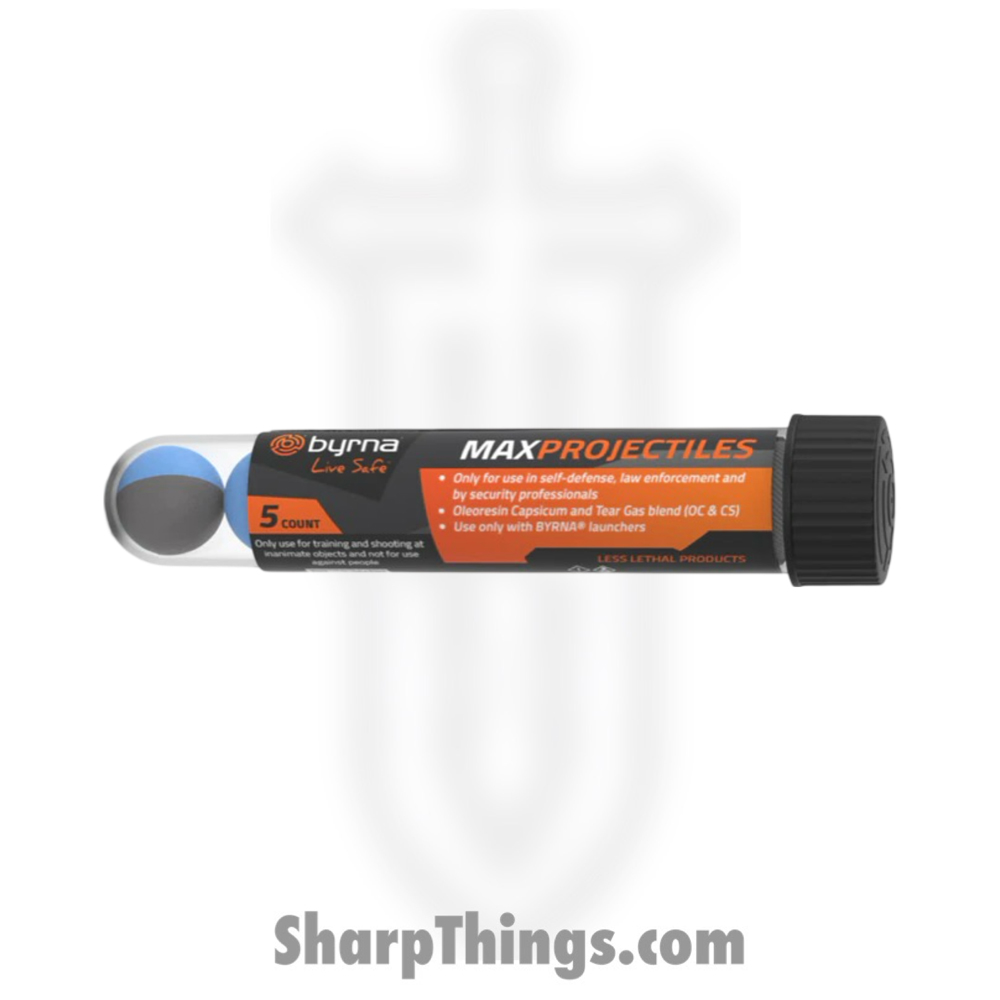 7b7738f9-c155-44f6-a6aa-0ffbe754c074_HH68316_1.jpg Byrna - HH68316 - Max Projectiles 5ct - Blister Pack - Image 1