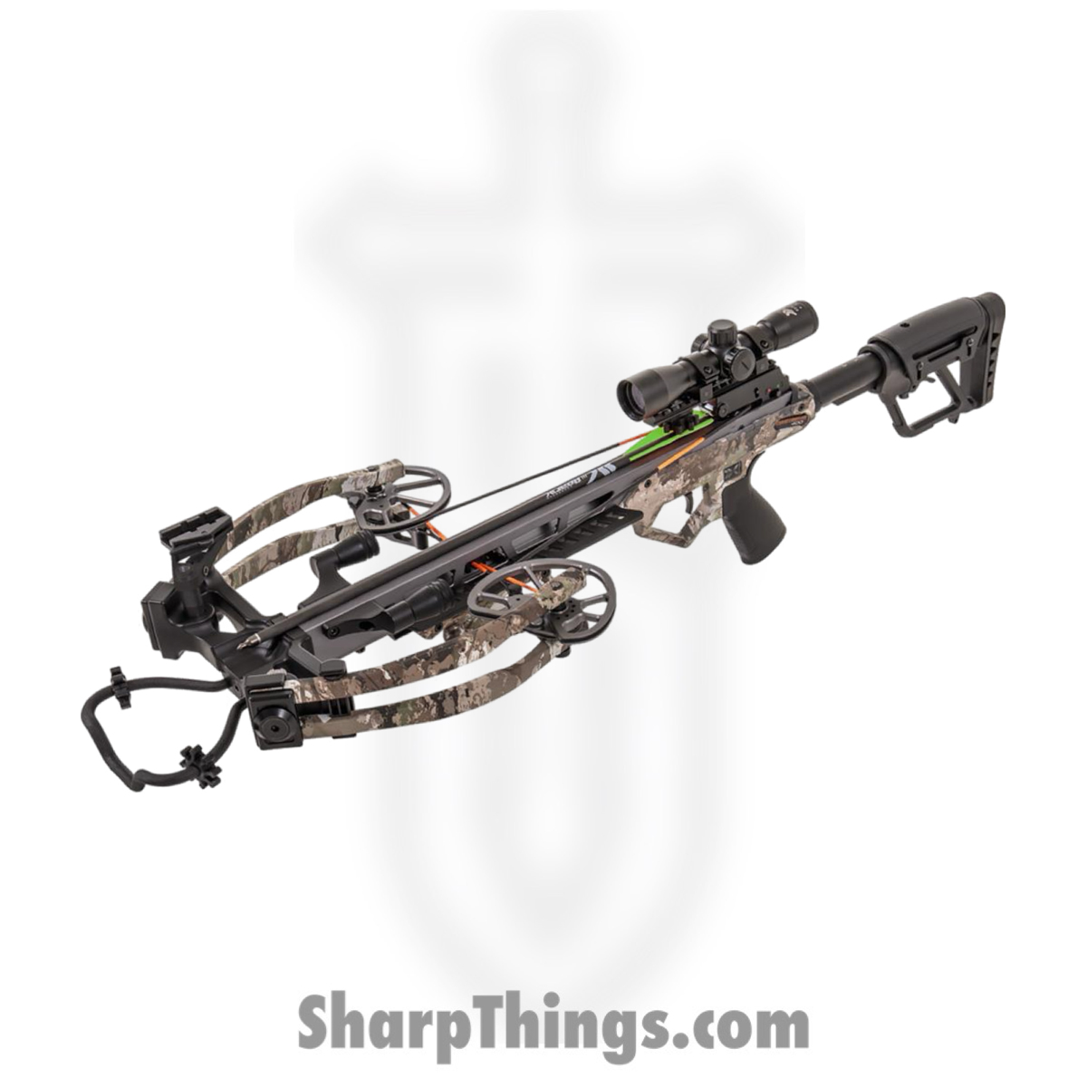 7daa268a-d2f7-48d0-b1fe-fd38525a53e8_BRX1007_1.jpg Bear - BRX1007 - Constrictor Veil Stoke Crossbow Package - Black Brown - Image 1