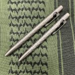 Smooth Precision Pens - SPPDSMSPO - Dragon Scales - Bolt Action - Mini Size - Polished TI