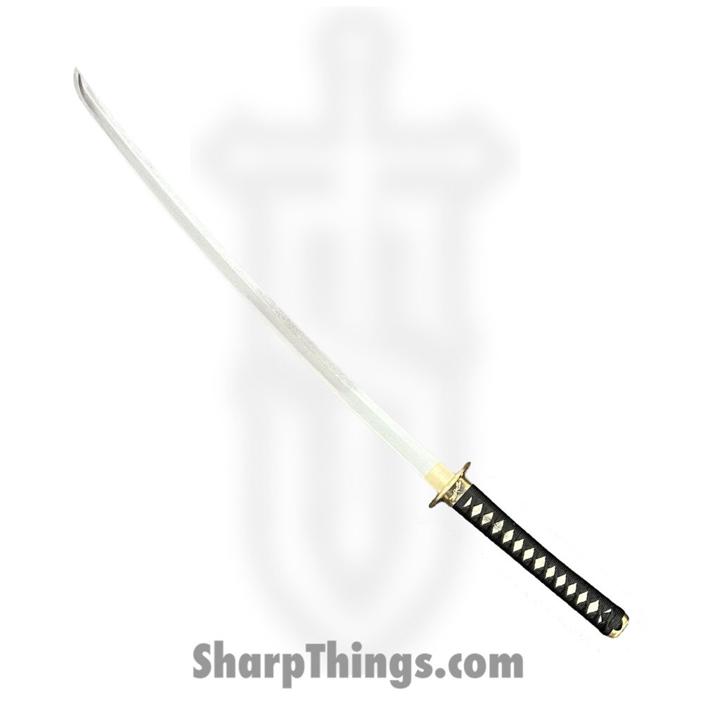 86af85ab-eb6d-401d-89f4-60abaf2c981e_BKDRAG0125_1.jpg SBC - BKDRAG0125 - Black Dragonfly - Fixed Blade Knife - Damascus Polished Katana - Cord Wrapped - Black - Image 1