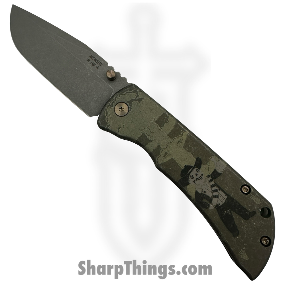 88fea04d-24e6-4cfc-93d2-0f53bdbc7592_MAC23.5FALLOUT2_1.jpg McNees - MAC23.5FALLOUT2 - MAC 2 3.5 Fallout - Automatic Knife - CPM MagnaCut Stonewash Drop Point - Titanium - Multi - Image 1