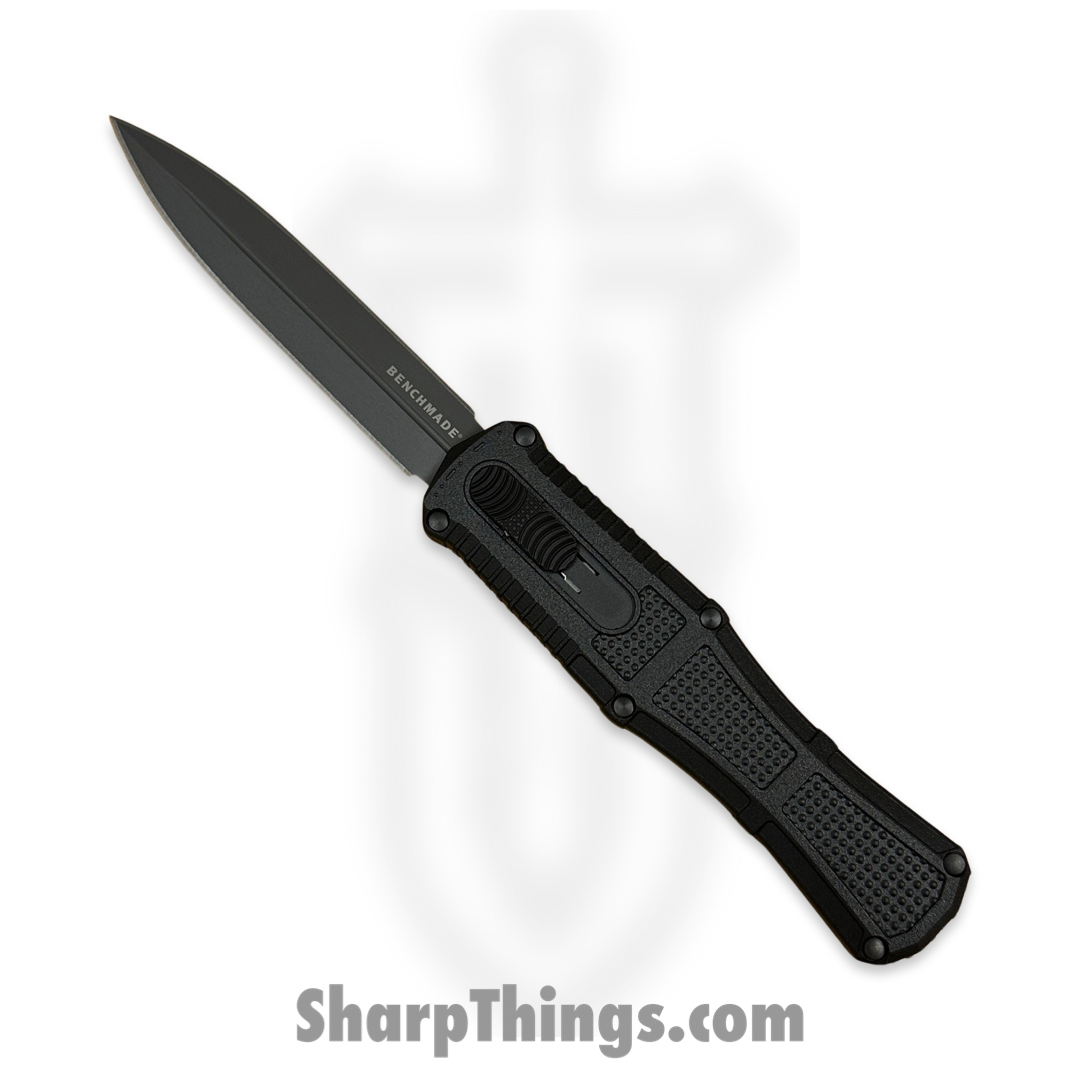8f9ebbb8-e779-4ba0-8d81-9d0d14d9d0e8_3370GY_1.png Benchmade - 3370GY - Claymore - OTF Auto - CPM-D2 Coated Dagger - Grivory - Black - Image 1
