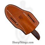 Anza Knives - ANZA-WRK-06 - Work Knife - Fixed Blade Knife - Carbon Steel Satin Drop Point - Walnut - Brown - Image 6