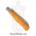 Jack Wolf Knives - COFFI-01-RCH-MAP-VAL - Coffin - Folding Knife - 14C28N Satin Sheepsfoot - Richlite - Maple Valley - Image 4