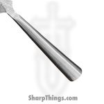 Silverline USA - DM.SP.0106 - Spear Head 6" - Fixed Blade Knife - 1095 HC Damascus Spear Point - Carbon Steel - Silver - Image 3