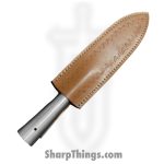 Silverline USA - DM.SP.0106 - Spear Head 6" - Fixed Blade Knife - 1095 HC Damascus Spear Point - Carbon Steel - Silver - Image 4