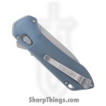 Gerber - G1520 - Highbrow Compact - Assisted Open Knife - 7Cr13 Stonewash Drop Point - Aluminum - Blue - Image 3