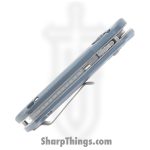 Gerber - G1520 - Highbrow Compact - Assisted Open Knife - 7Cr13 Stonewash Drop Point - Aluminum - Blue - Image 4