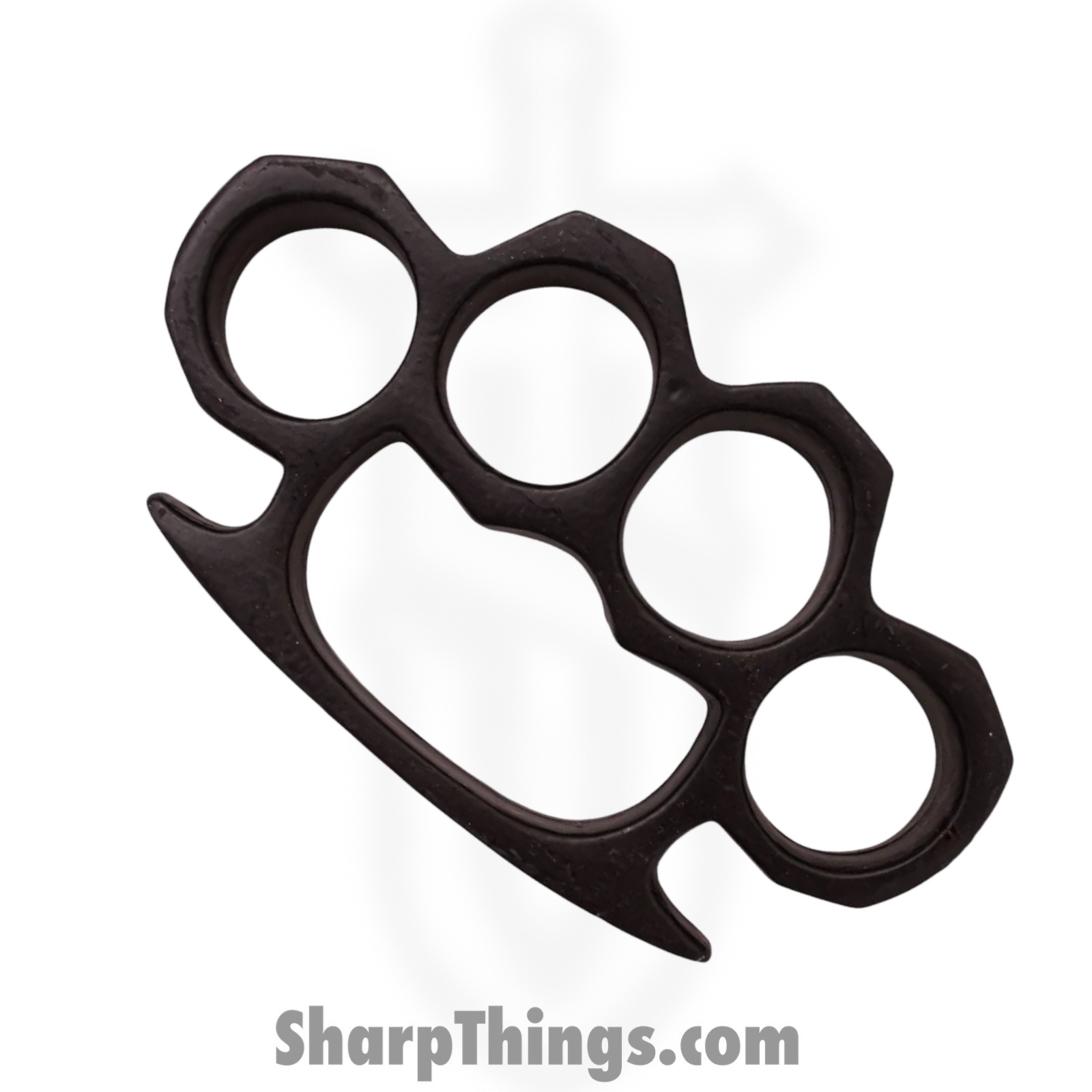 KN-200-BK_1.jpg VOC - KN-200 BK - 4.5 Inch Long Knuckle Duster - Metal - Black - Image 1