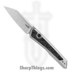 Kershaw - KS7050BLK - Launch 20 - Automatic Knife - CPM MagnaCut Two Tone Reverse Tanto - Aluminum CF - Grey Black