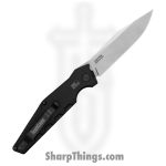 Kershaw - KS7900CF - Launch 7 - Automatic Knife - CPM MagnaCut Stonewash Clip Point - Aluminum CF - Black - Image 2